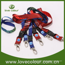 High quality wholesale Fashion polyester lanyards for festival decoration